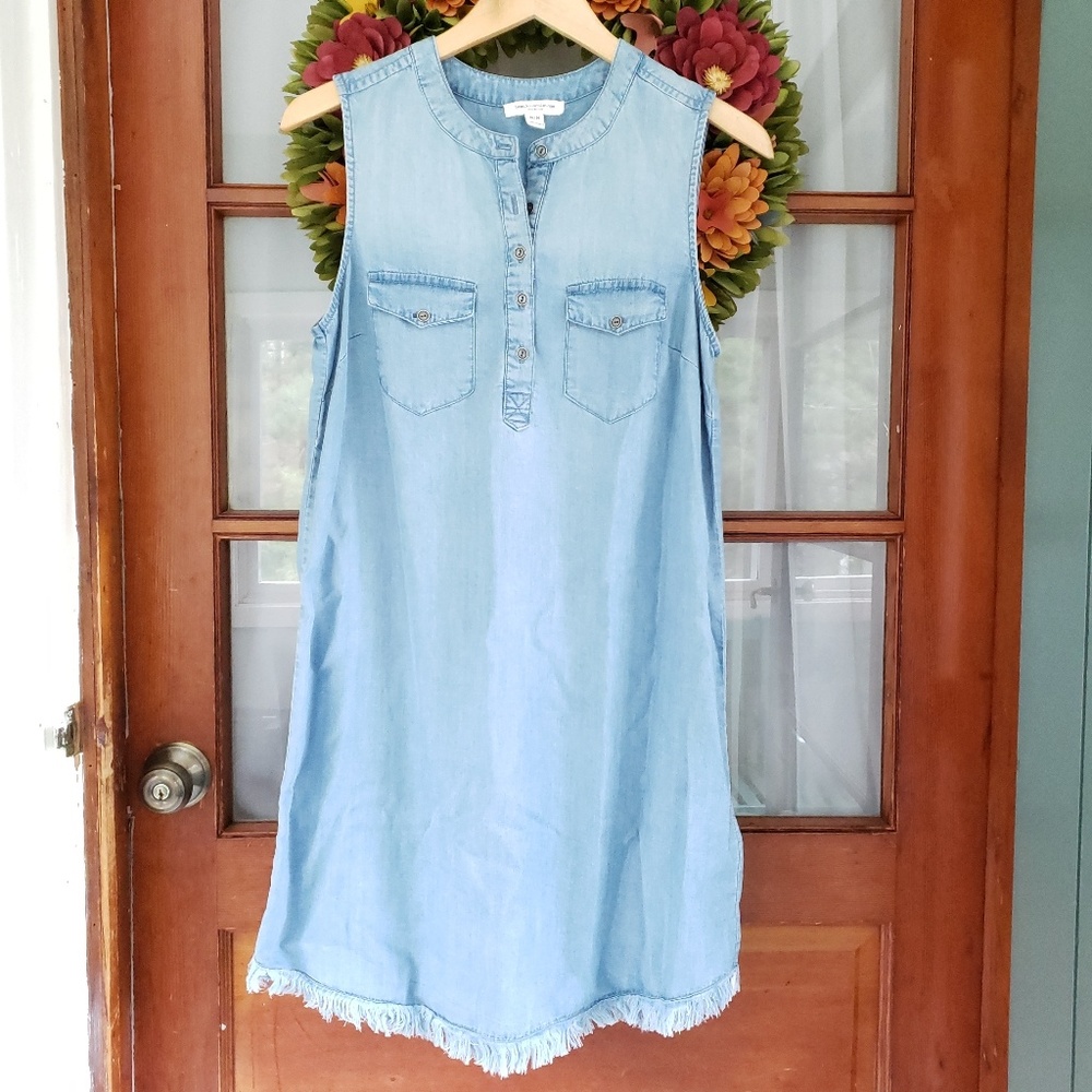 Beachlunchlounge Chambray Dress